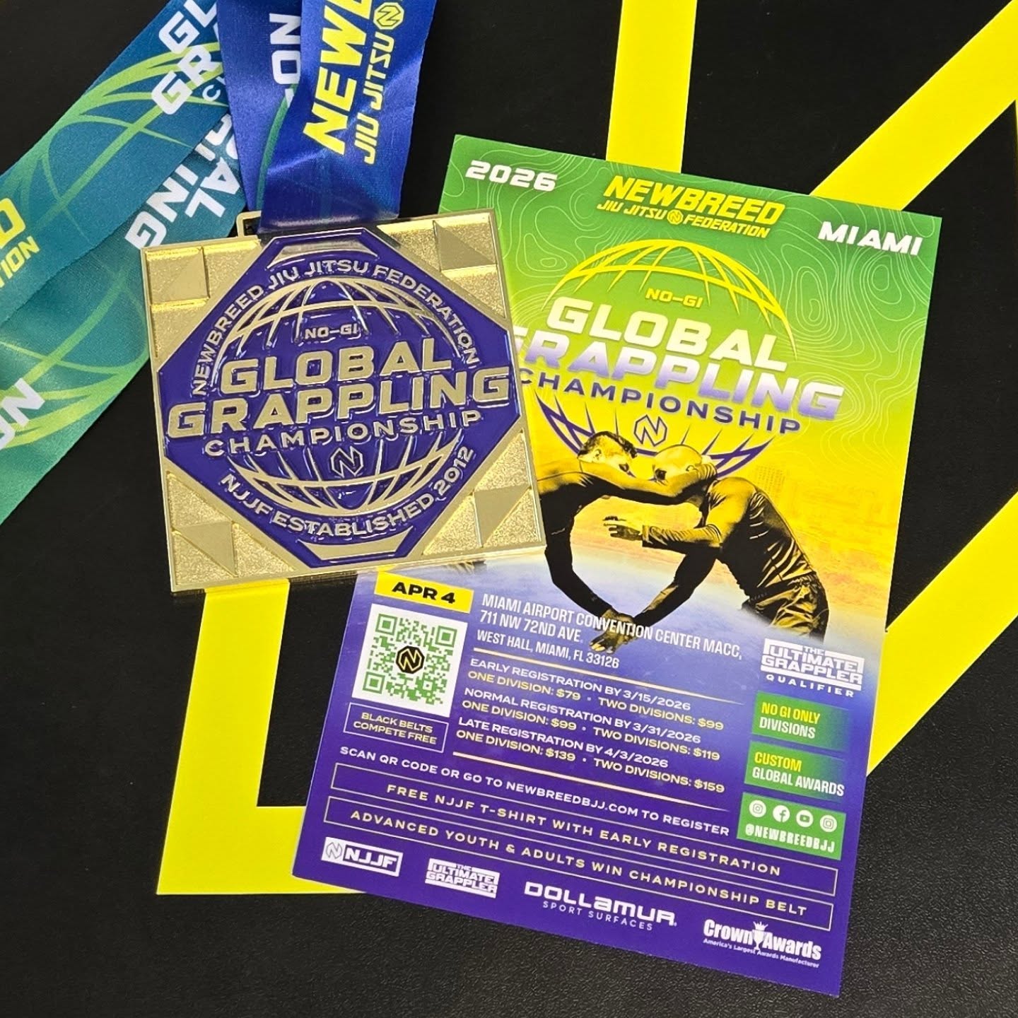 Global Grappling Championship medal